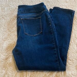 Chico's Dark Indigo Stretch Jeggings US size 16 Chico size 3